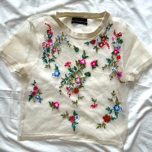 UOF floral top